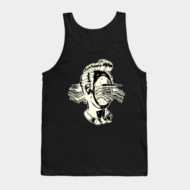 man's painting Tank Top by Spectrum